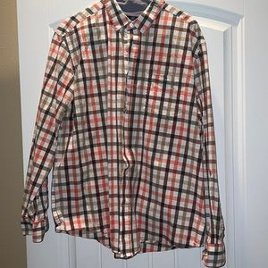 Long sleeve button down (fall colors)